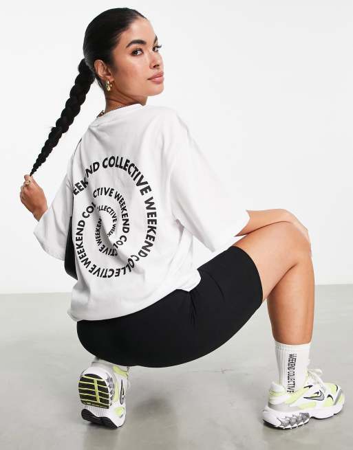 ASOS Weekend Collective Oversized Long Sleeve T-Shirt