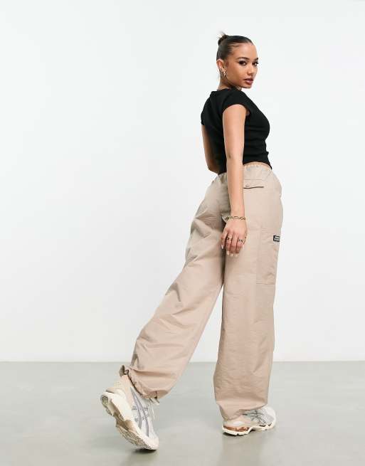 ASOS Weekend Collective Combat Pants with Pocket in monogram-Multi