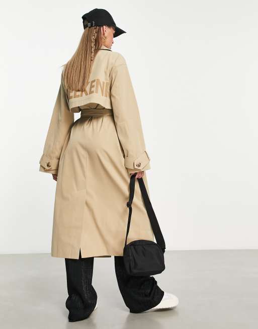 Asos trench hotsell