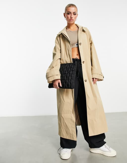 ASOS - Weekend Collective - Sacoche pour ordinateur portable en nylon matelassé - Noir, 4 de 4