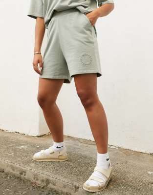 sage sweat shorts