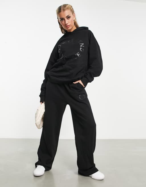 ASOS Weekend Collective straight leg jogger co-ord with circle