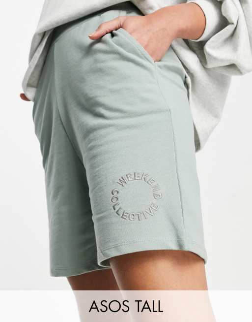 sage sweat shorts