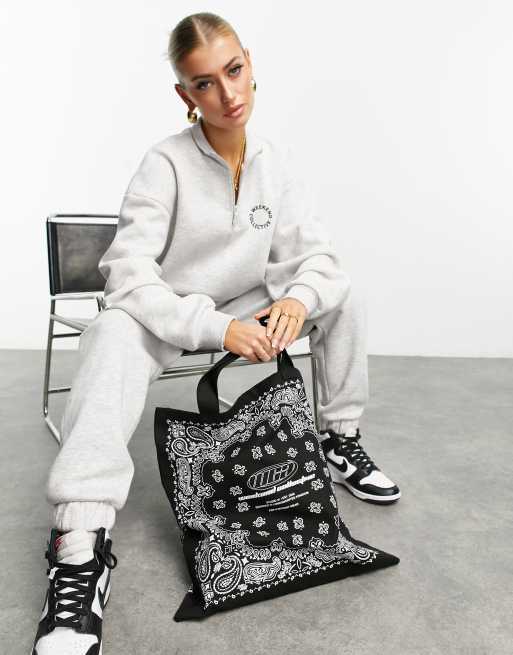 ASOS Weekend Collective - Tote-taske med bandanaprint i kanvas, 2 af 4