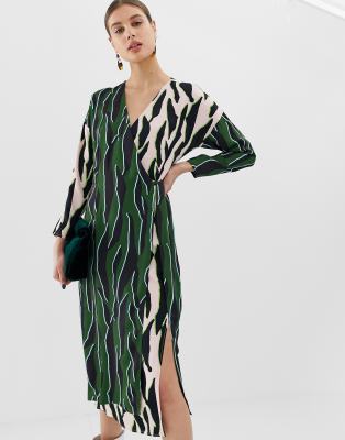 animal print dress asos