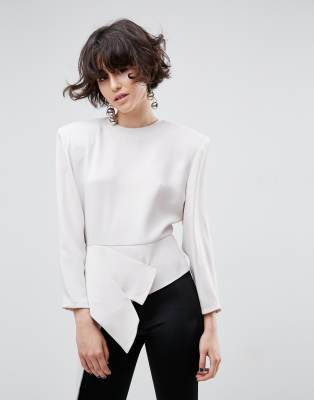 asos asymmetric top