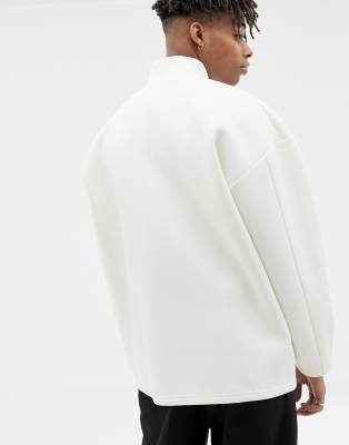 asos white sweatshirt