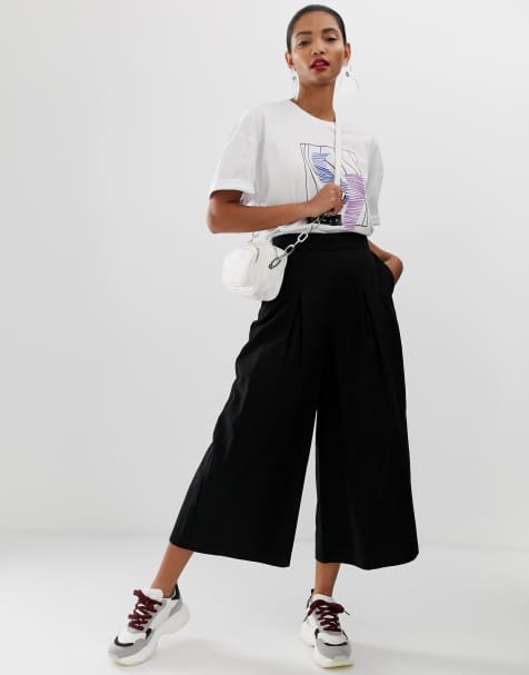 ASOS WHITE basketball trousers