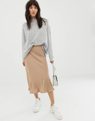 asos bias cut skirt