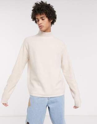 boxy wool jumper