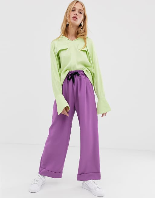 asos white pants