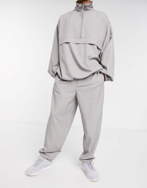 ASOS White – Trainingsanzug in Grau, Kombiteil, 3 von 3