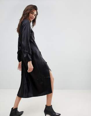 silk dresses asos