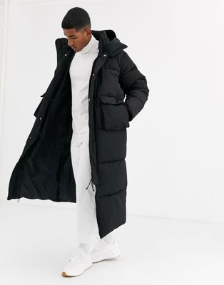 adidas longline puffer jacket