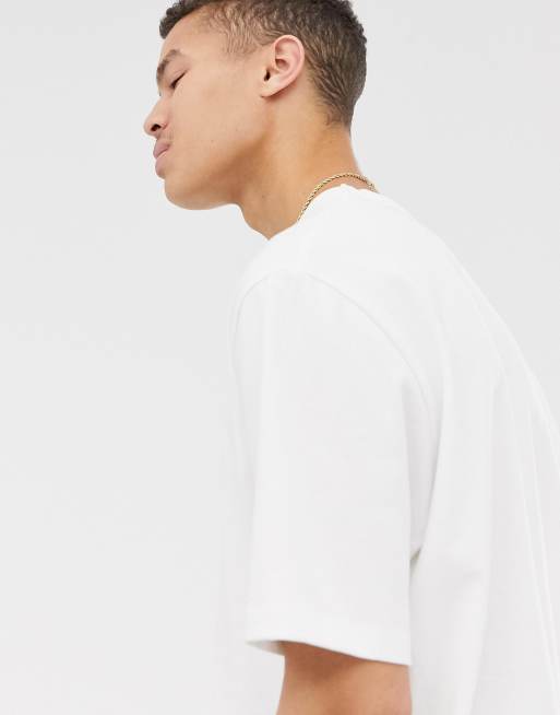 ASOS WHITE loose fit heavyweight t-shirt in white