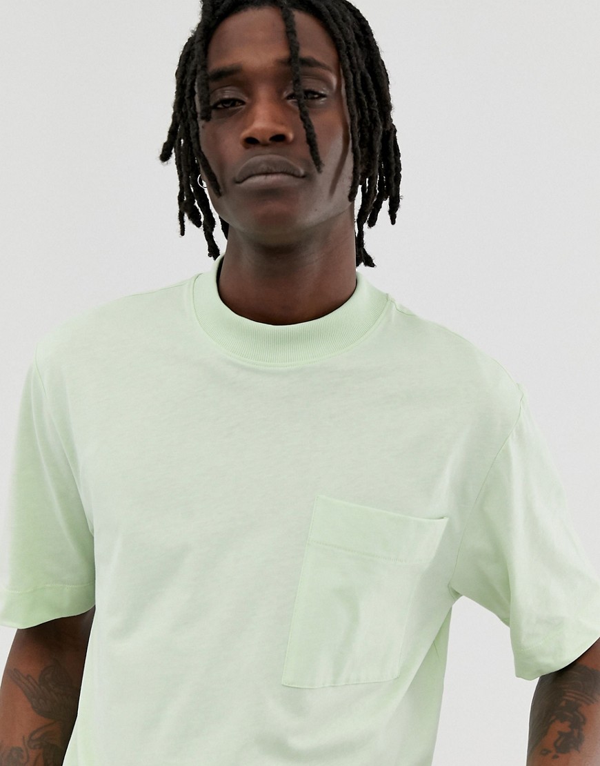 ASOS WHITE - Losvallend T-shirt in mintgroen-Beige
