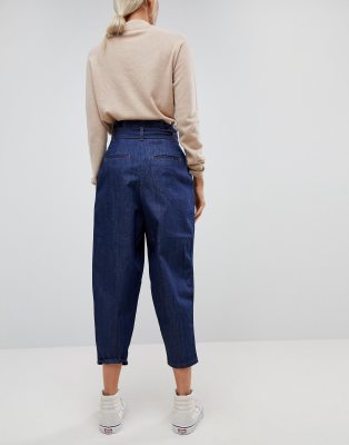 asos paperbag jeans