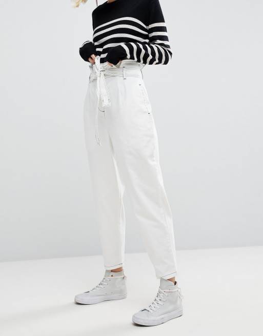 Paper bag sale jeans asos