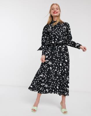 black and white dress asos