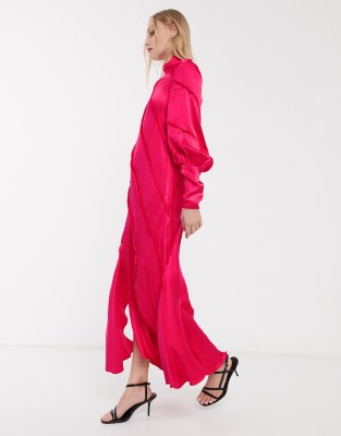 asos long sleeve maxi