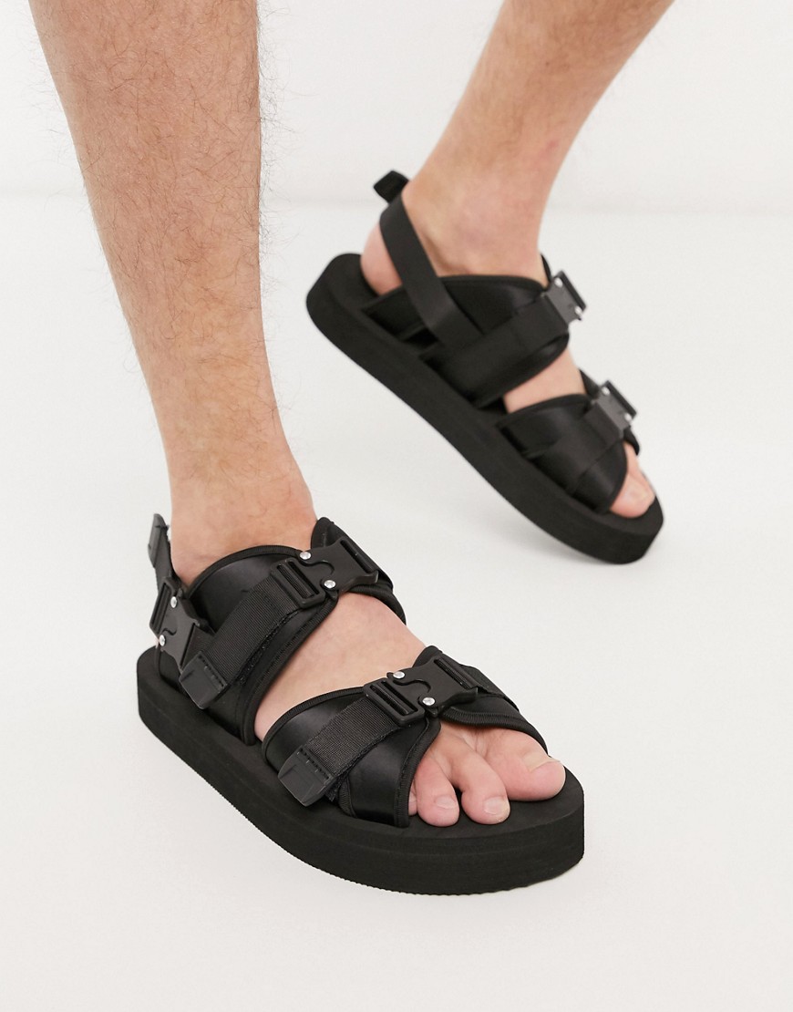 ASOS WHITE – Sandaler med spännen-Svart