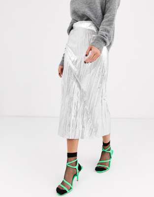 slip skirt white