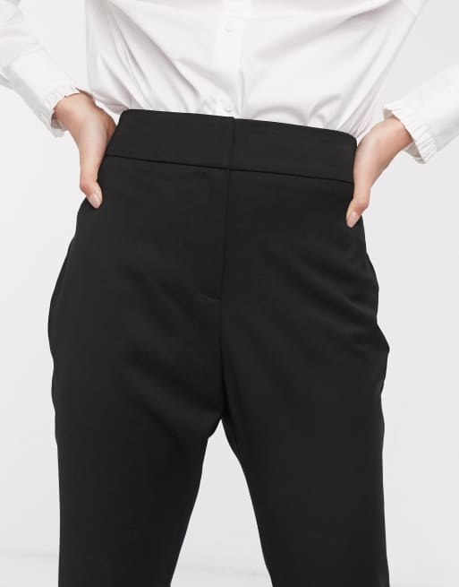 Asos White Split Hem Suit Pant Asos
