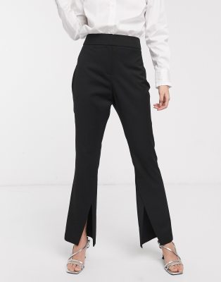 asos split trousers