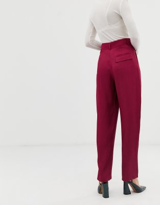 high waisted pants asos