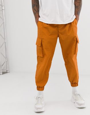 rust colored sweatpants