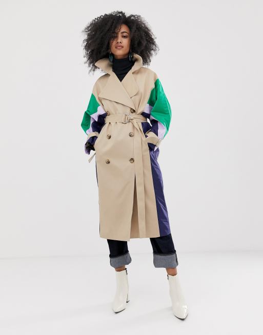 Asos white clearance coat