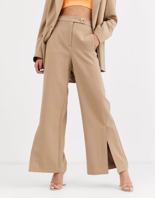 asos split trousers