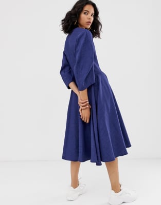 navy dresses asos