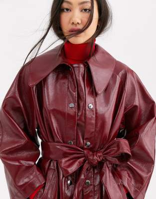 pvc raincoat asos