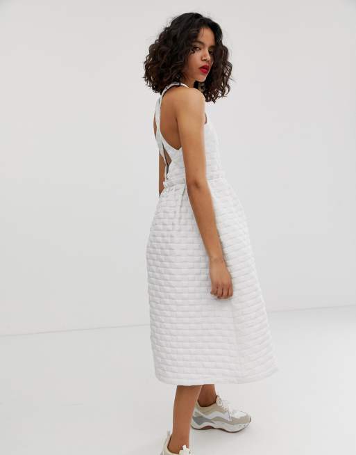 ASOS WHITE – Volume – Mehrlagiges Kleid, 2 von 4