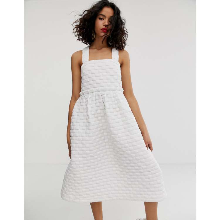 Asos white hotsell formal dress