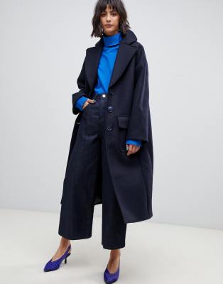 asos wool coat