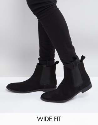 asos black chelsea boots