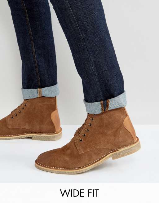 Desert outlet boots cuir