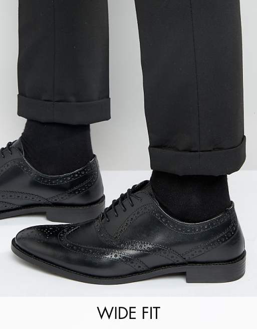 wide fit brogue