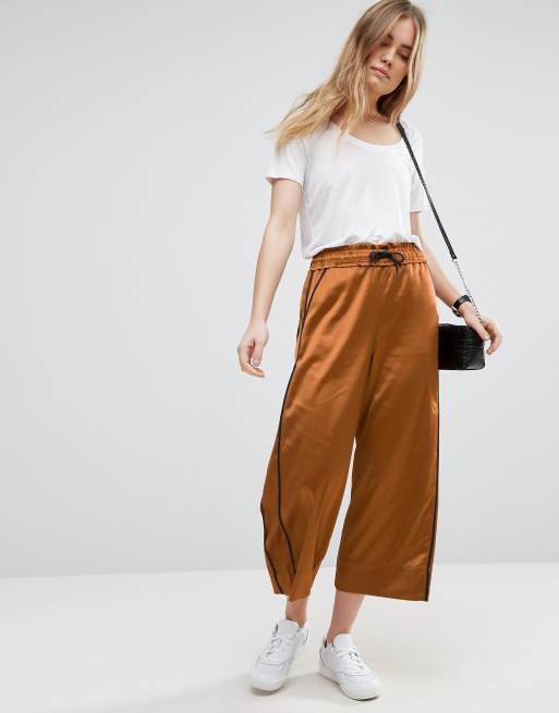 asos wide leg joggers