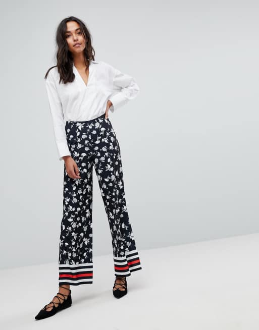 Striped 2024 loose trousers