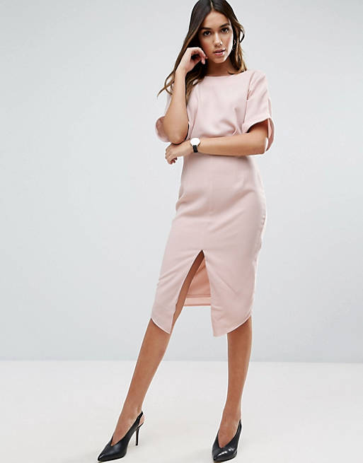 ASOS Wiggle Dress with Split Front