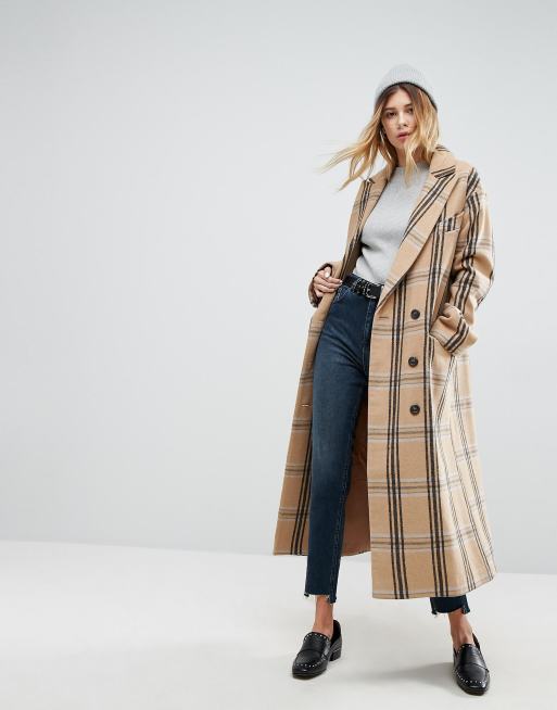 Asos best sale wool coat