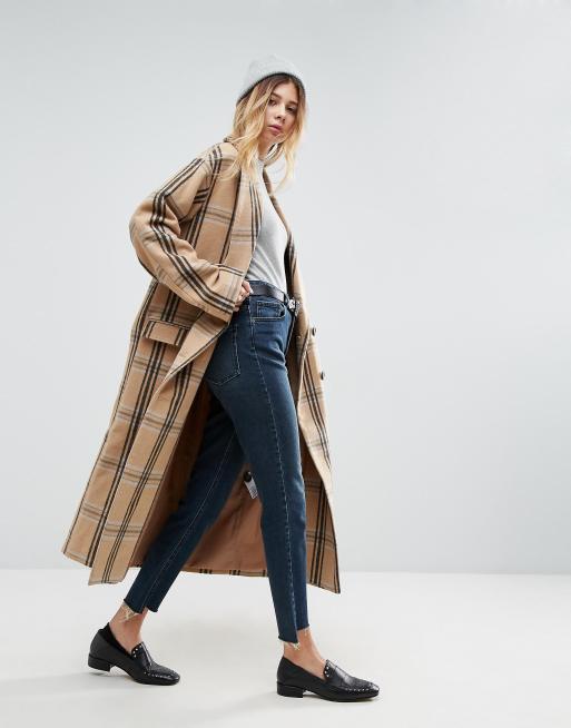 Asos wool hotsell coat womens