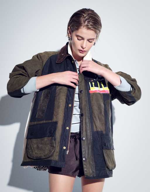 ASOS x Barbour Jimmy Turrell Edition Wax Jacket No01, 3 of 6
