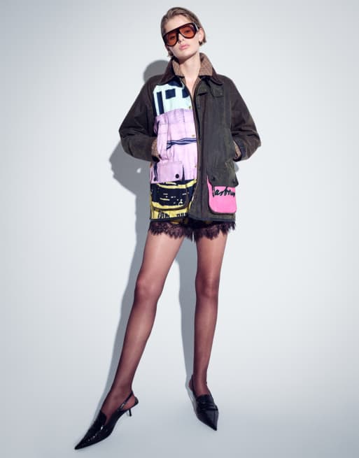 ASOS x Barbour Jimmy Turrell Edition Wax Jacket No03, 2 of 6