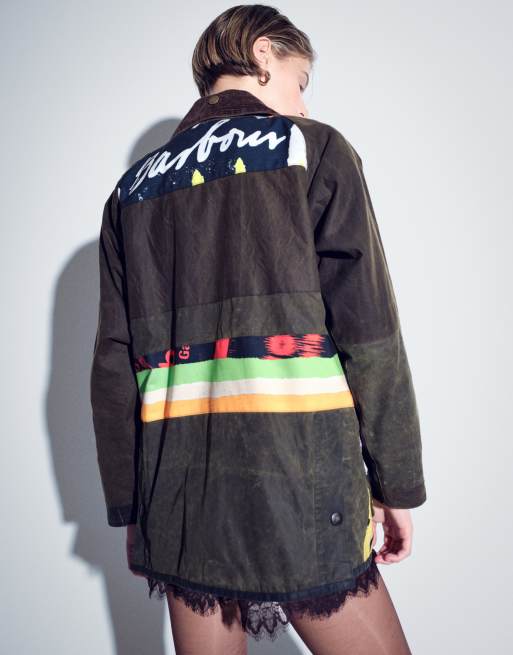 ASOS x Barbour Jimmy Turrell Edition Wax Jacket No03, 3 of 6