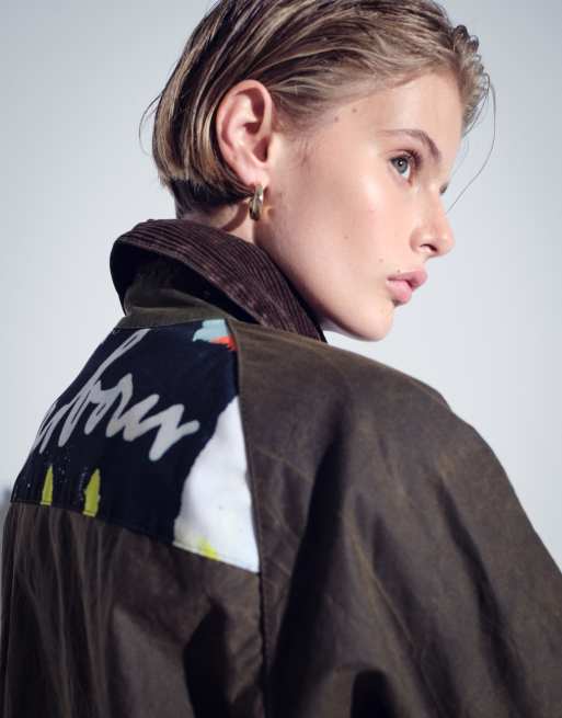 ASOS x Barbour Jimmy Turrell Edition Wax Jacket No03, 4 of 6