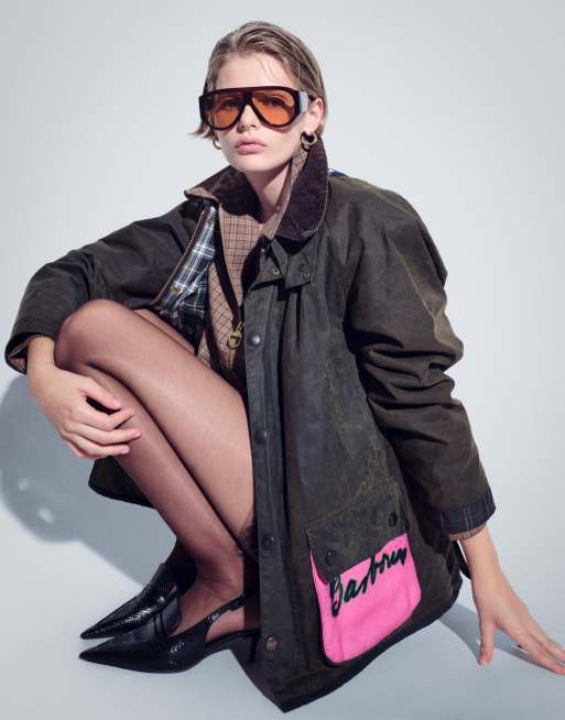 ASOS x Barbour Jimmy Turrell Edition Wax Jacket No03, 5 of 6